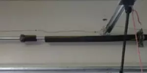 Broken garage door spring